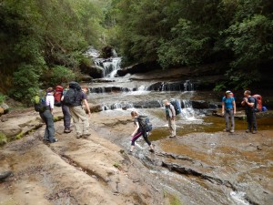 We crossed the creeks dozens of times during the weekend