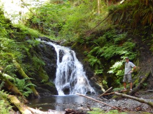 Rain forests, waterfalls and long mountain walks greeted us on Orcas Island