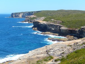 Stunning beauty of the cliff-faced coastline in the Royal National Park