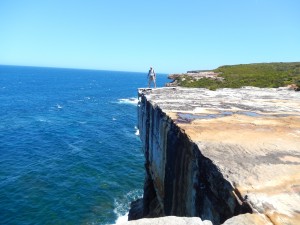 Living on the edge - the dramatic cliffs make the heart skip a beat