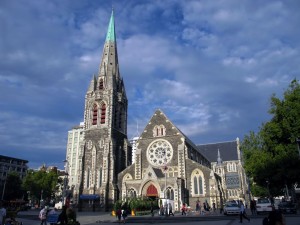 Canterbury Cathedral before it was damaged in the 2011 earthquake