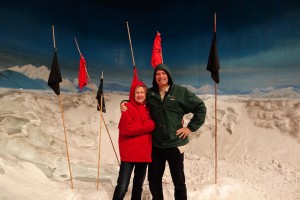 We visited the International Antarctic Centre in Christchurch and briefly enjoyed -10 degree weather