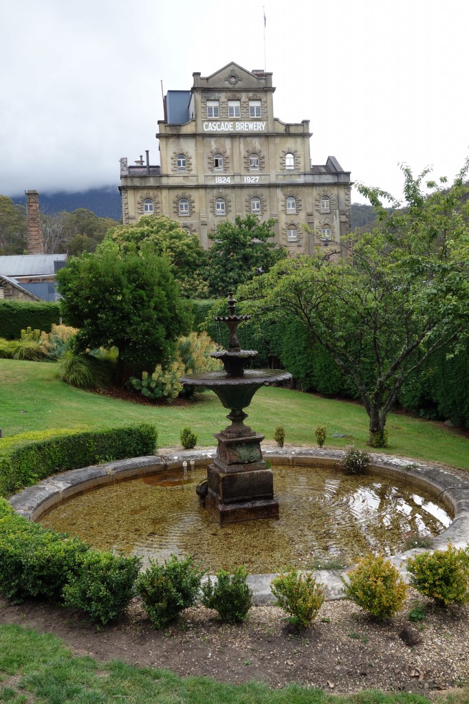 The historic Cascade Brewery cuts a striking pose - and serves a decent drop