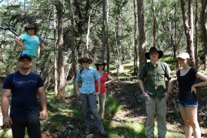 The brave explorers discover what's left of the old Manager's Residence