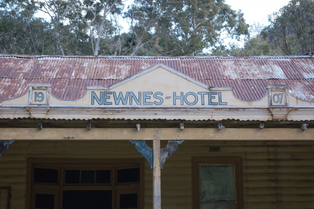 Historic Newnes Hotel, now a pub with no beer but what a few stories it could tell
