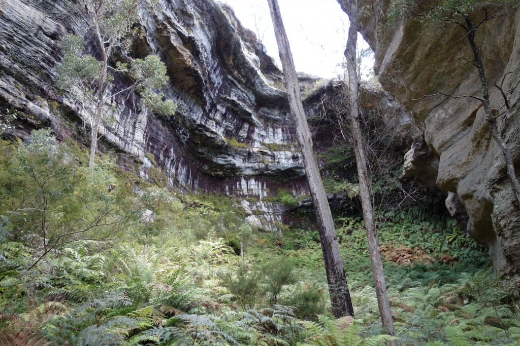 A hidden gem - a huge amphitheatre hiding beyond the waterfall