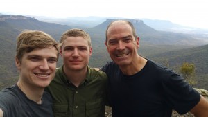 Hats off to the three of us who made our primary objective of standing on the edge of the Capertee Valley