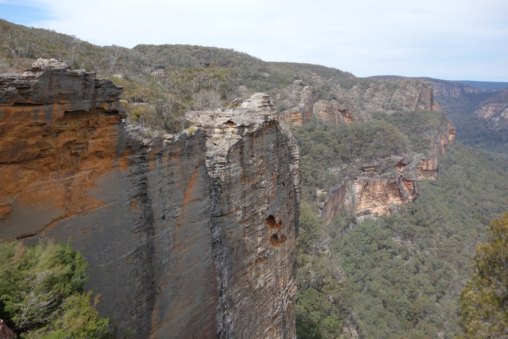 Our efforts to get to the top were rewarded with dramatic views all around