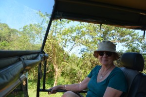 Fresh and ready to go on Day Two of our hunt for leopards