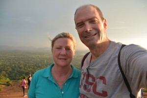 On top of the world - the views from the top of Sigiria in the late afternoon light were stunning