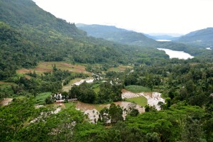 As we climbed higher the scenery became more dramatic