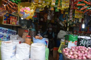 This little stall in the market sells just about anything you might need