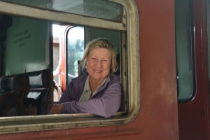 What's not to like about a window seat in a steam engine ride through the mountains?