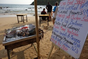 On the menu tonight is fish caught this morning...and more fish caught this morning