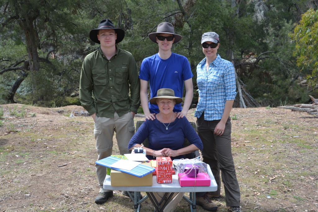 The birthday girl and her kids - enjoying a special day in a special place with special people