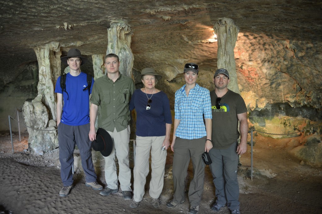 We all became spelunkers for an hour or so