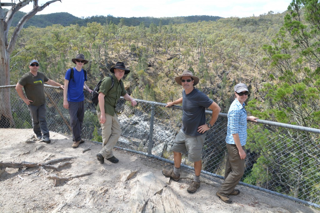 Okay, not much water at the waterfall lookout but the views were excellent