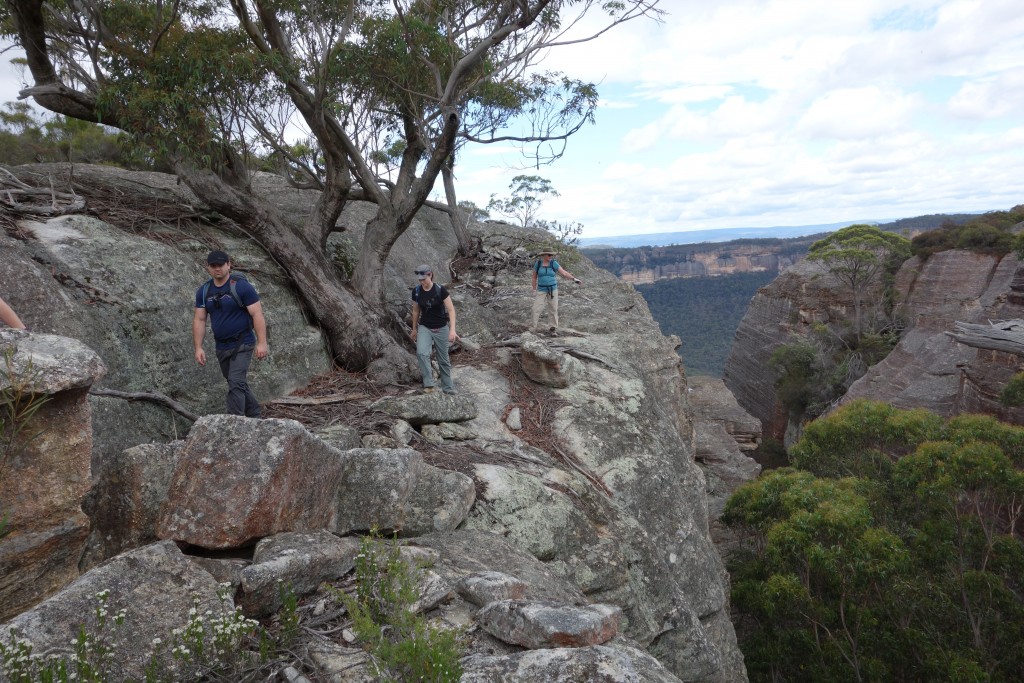 Some of the deep gullies we had to negotiate provided some challenges but also some beautiful places to explore