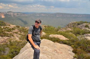 Leader of the pack - standing on top of Nipple Rock and enjoying spectacular 369 degree views