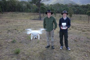 Will's new drone keeping a wary eye on the photographer - fortunately it only shoots photos