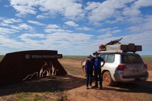 Entering the Witjara National Park - a place that definitely deserves a return trip