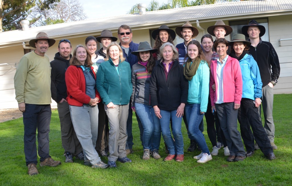 The team photo on the morning of departure - very exciting!