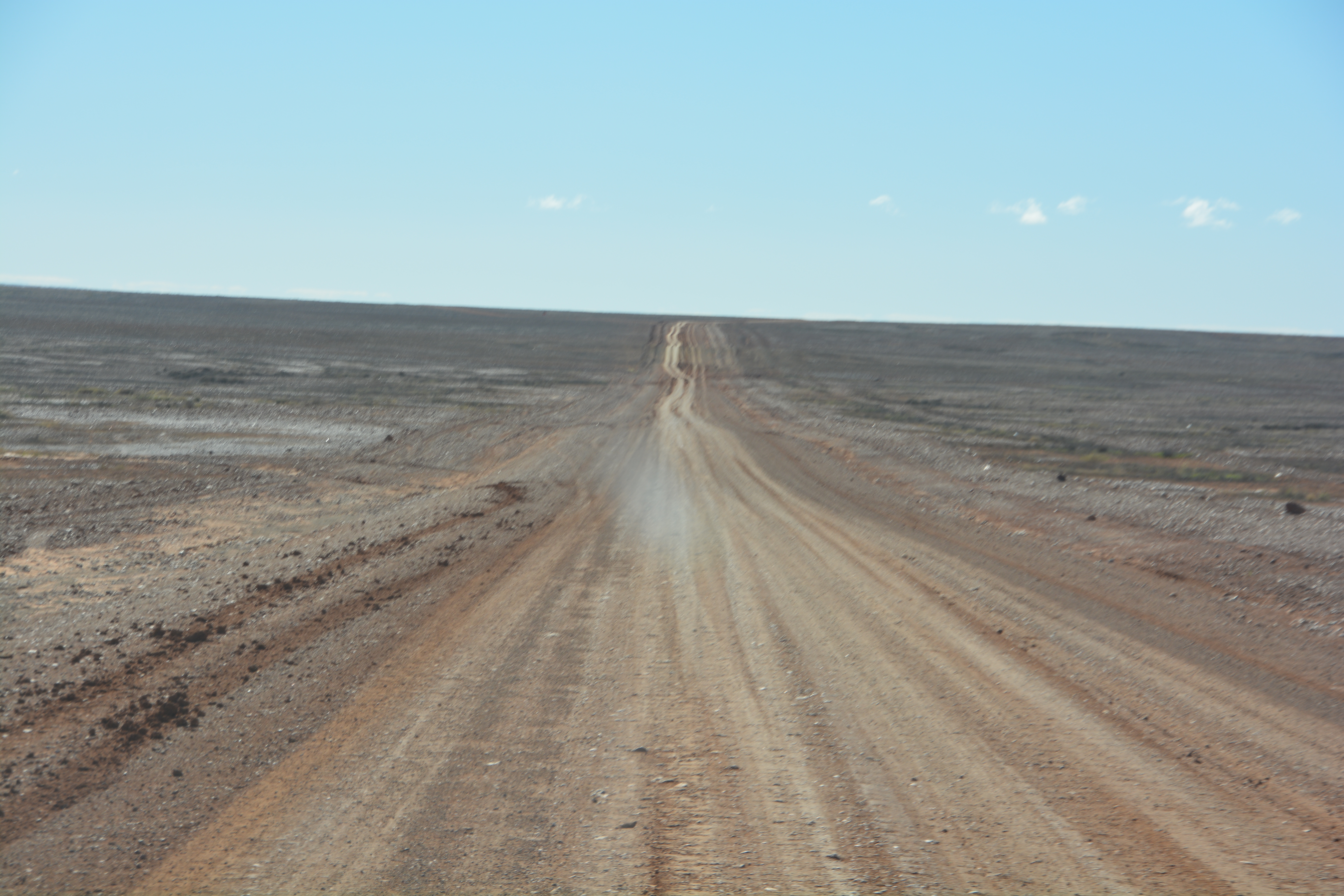 Some parts of this track were big and barren