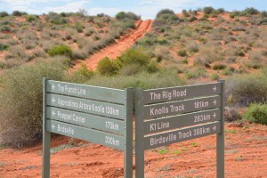 The distances are long and the track has its challenges