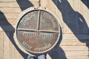 X marks the spot - Poeppel Corner where the three boundaries meet