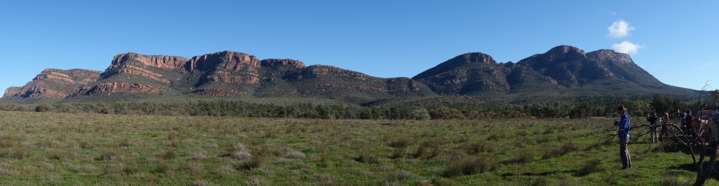 The southern flanks of the Flinders Ranges