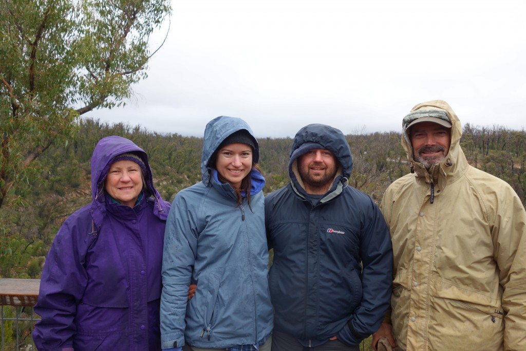 Team photo at Mackenzie Falls