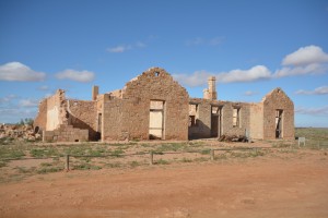The historic ruins of Farina - hearty people eeking out a life in a desolate spot