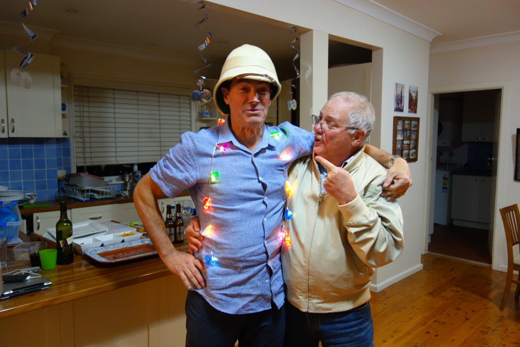 The last word - Bill and Kim sometime around 4am - were not sure who took the photo