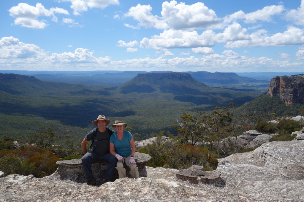 One of my favourite shots for the year - Julie and I enjoying a beautiful place