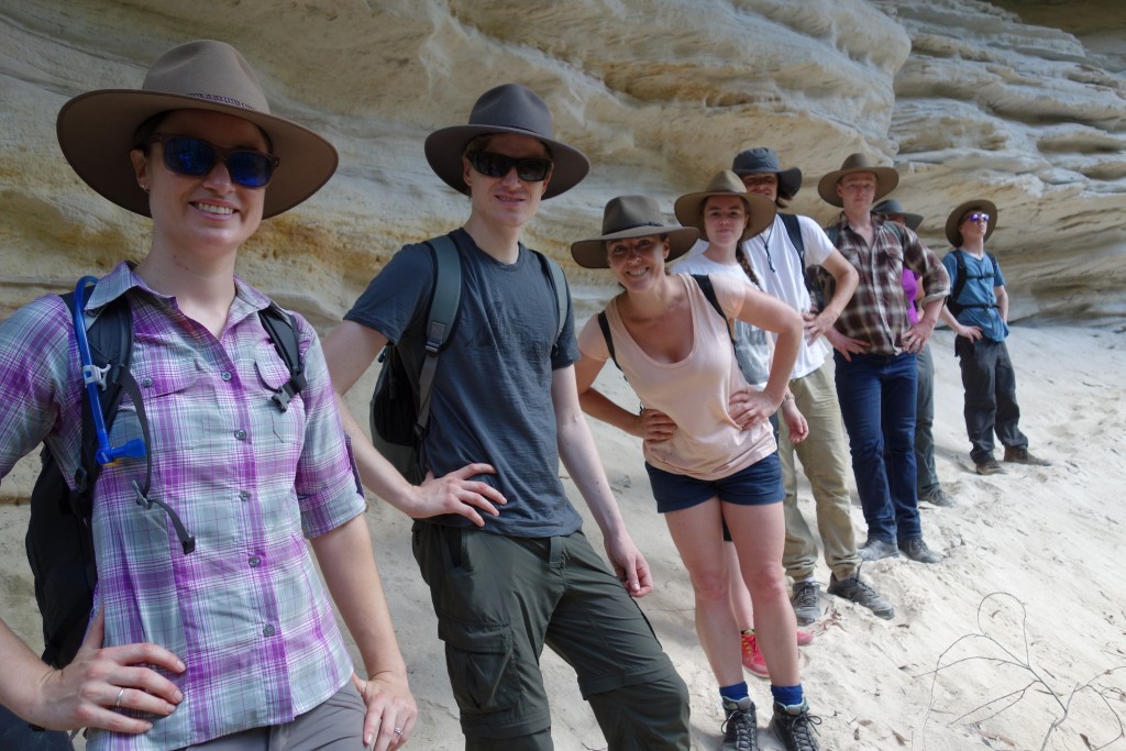 With the family on a challenging Easter weekend adventure walk