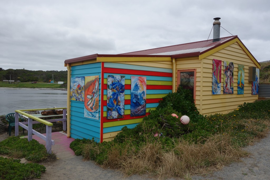 The Boathouse near the small harbour in the main town of Currie has the unique feature of being a restaurant with no food - you bring your own and enjoy the unique setting