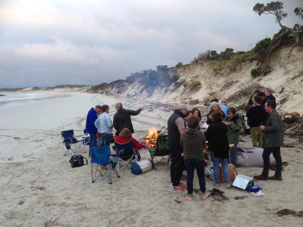 New Year's Eve on the beach with new friends - one of our most memorable starts to a new year