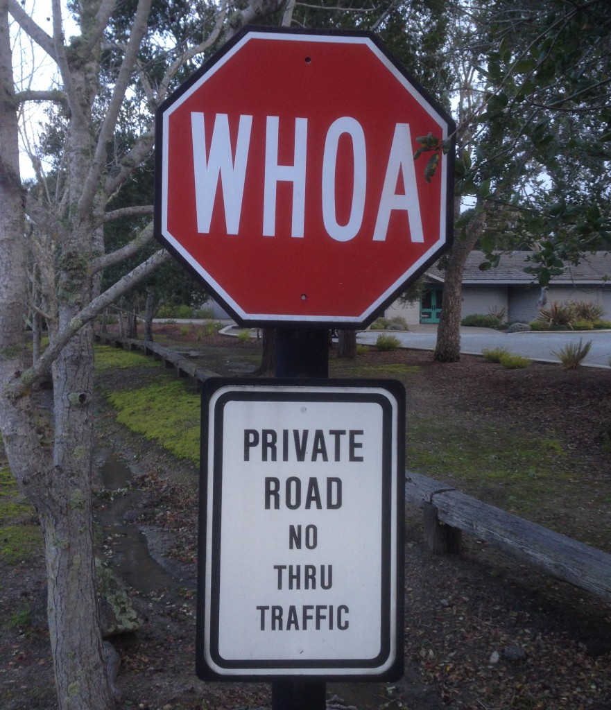 The locals sometimes have their own language to guide you