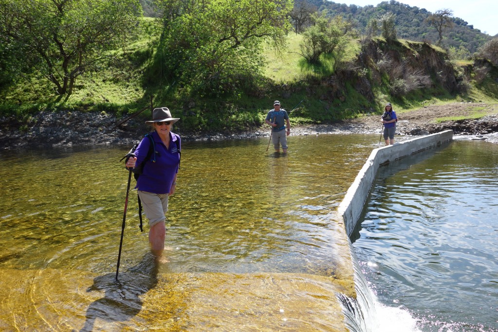 We had to ford raging rivers in order to get back to the ranch