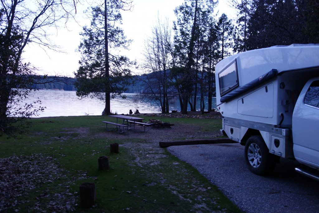 Our campsite on the banks of Scott Lake, what a beauty!