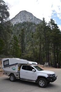 The granite mountains of San Bernardino National Forest gave us something to look up to