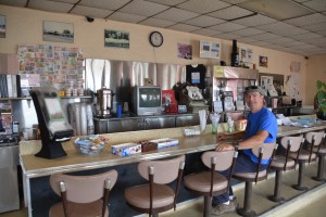 Why can't I get any service? The old cafe in the deserted down of Amboy