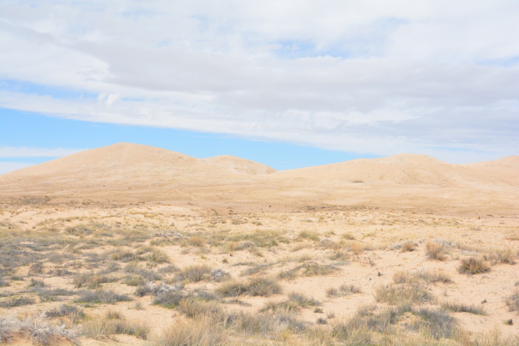 The booming sand dunes of Kelso in the middle of the Mojave National Preserve