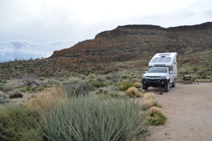 A stunning backdrop to our Hole in the Wall campsite