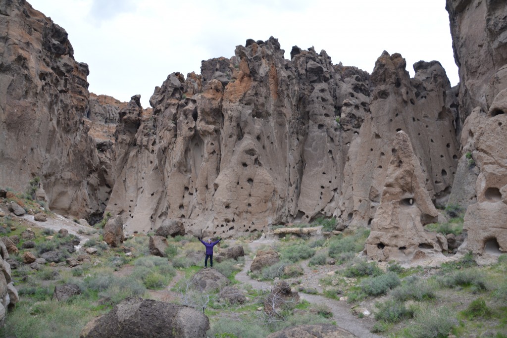 Banshee Canyon had some amazing rock formations and provided an eerie afternoon walk