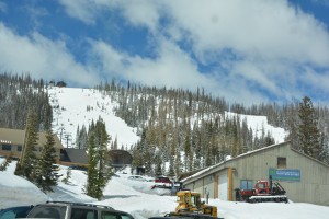 Wolf Creek ski resort was still doing good business mid week in late March
