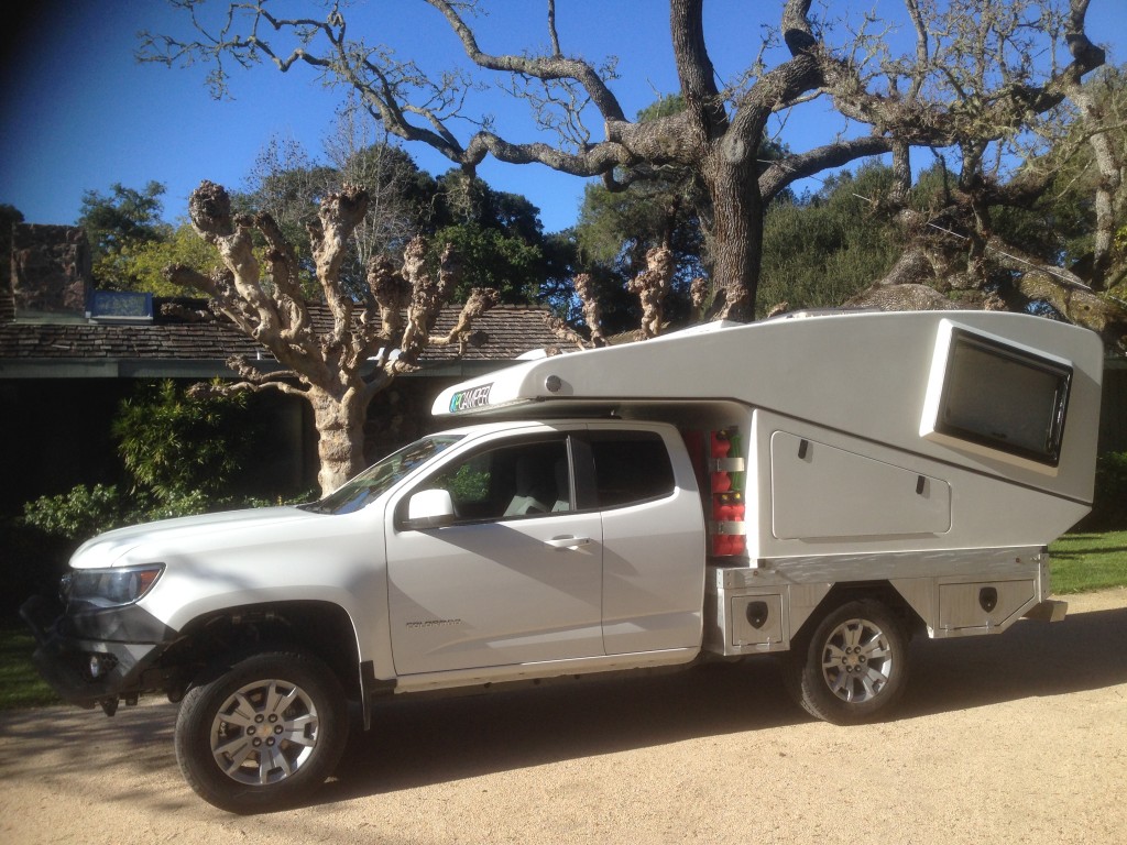 Hello Tramp...or Tramper. All shiny and new, a completely different type of camper