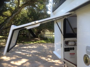 Problem! The outer shell is supposed to rise high enough for our space ship door to fully open up