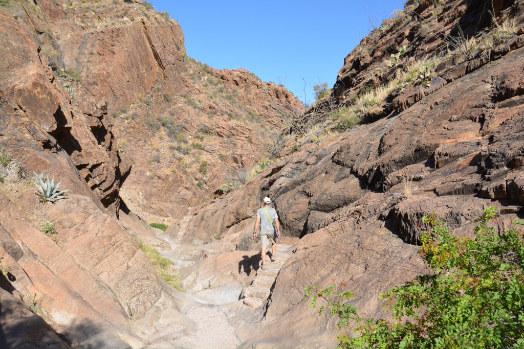 The canyon is getting narrower...