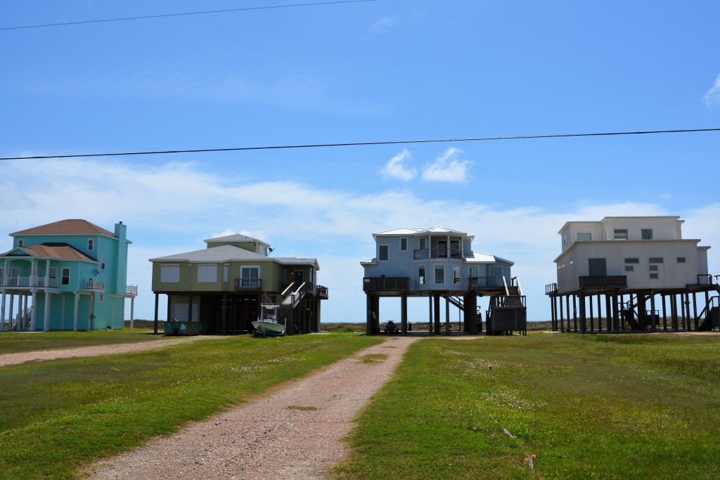 More stilted houses on the gulf coast